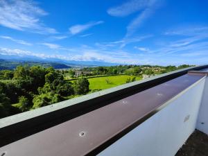 a view from the balcony of a house at Nuovo Progetto A&E in Vicenza