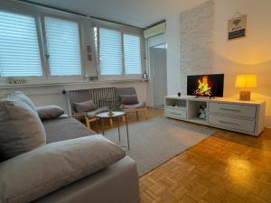 Posezení v ubytování Apartman Vuković