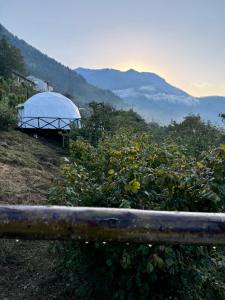 Paesaggio naturale nelle vicinanze di questo campeggio di lusso