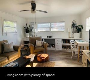 un soggiorno con un soggiorno con molto spazio di Just Add Water! a Secession