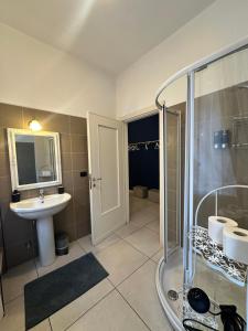 Koupelna v ubytování Il Tenore B&B