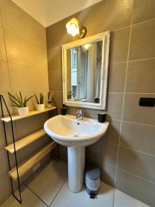 Koupelna v ubytování Il Tenore B&B