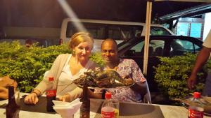 Clientes alojados en Golden Shell Residence