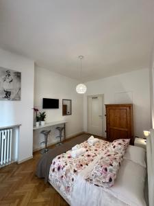 Postel nebo postele na pokoji v ubytování Il Tenore B&B