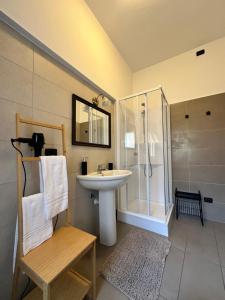 Koupelna v ubytování Il Tenore B&B