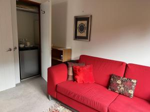 Area soggiorno di Aspen View - King or Twin