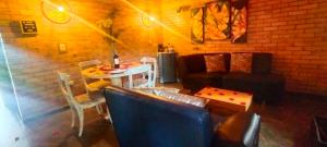 Posezení v ubytování Glamping Cabaña Pacha Neusa