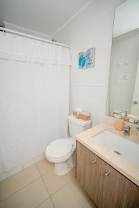 Departamento vista al marにあるバスルーム