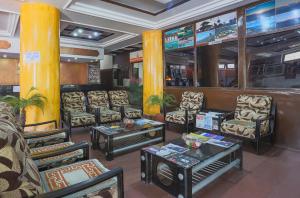 Area soggiorno di Hotel Crown Plaza