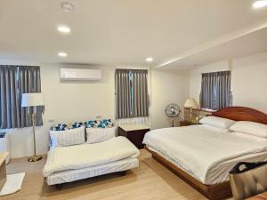 Posteľ alebo postele v izbe v ubytovaní Laurel B&B