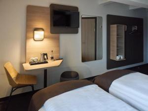 B&B HOTEL Vejle客房内的一张或多张床位