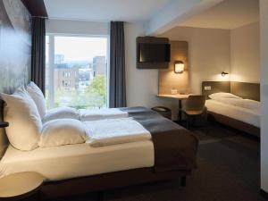 B&B HOTEL Vejle客房内的一张或多张床位