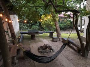 Aed väljaspool majutusasutust Hostal Juan Lindo