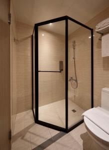 Koupelna v ubytování Haifu Garden Hotel