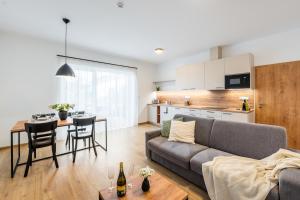 Area soggiorno di Apartmány Lošov
