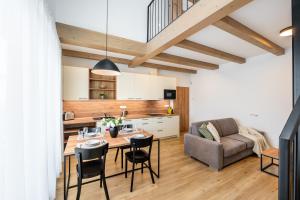 Posezení v ubytování Apartmány Lošov