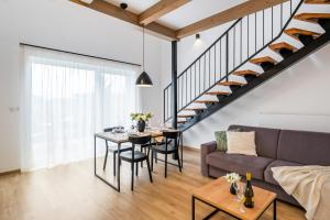 Area soggiorno di Apartmány Lošov