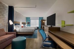 Postel nebo postele na pokoji v ubytování Home2 Suites By Hilton East Austin - near Downtown and UT