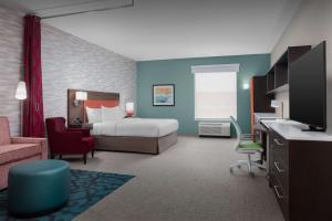Postel nebo postele na pokoji v ubytování Home2 Suites By Hilton Laredo North