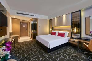 Letto o letti in una camera di Wyndham Acmar Klang