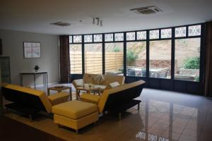 Posezení v ubytování Ambassador Suites Antwerp