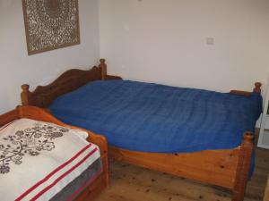 Postel nebo postele na pokoji v ubytování Apartment mit Sauna + 1 fotografie