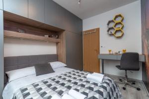 Posteľ alebo postele v izbe v ubytovaní Apartment Marijan