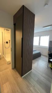 Postel nebo postele na pokoji v ubytování Hostel Kornwestheim