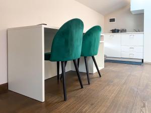 A kitchen or kitchenette at Le Stanze di Gianmarmo - Via di Mezzo