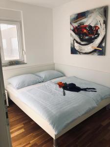 Posteľ alebo postele v izbe v ubytovaní Apartment Lea