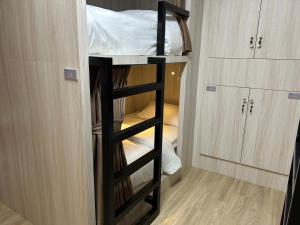 Postel nebo postele na pokoji v ubytování OD Hostel