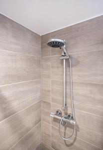 Et badeværelse på Sunnyside Apartment