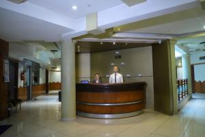 Vstupní hala nebo recepce v ubytování Hotel Mansi