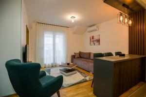 Posezení v ubytování TOP VIEW apartment 39