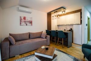 Kuchyň nebo kuchyňský kout v ubytování TOP VIEW apartment 39