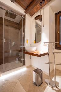 Vannituba majutusasutuses Baglio Saccù apartment & spa