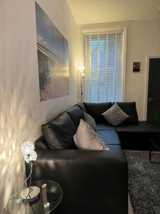 Χώρος καθιστικού στο Park Apartment 1, close to Tynemouth