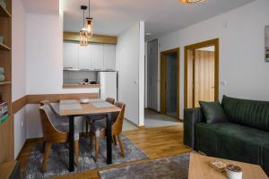 Kuchyň nebo kuchyňský kout v ubytování TOP VIEW apartment 46