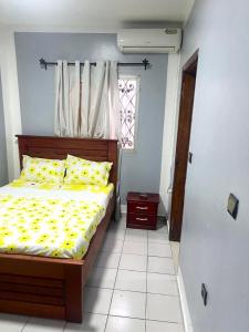 Postel nebo postele na pokoji v ubytování Makepe Villa