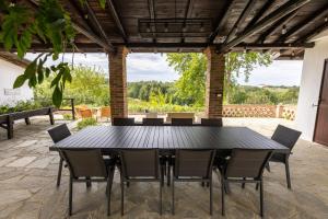 Balkón nebo terasa v ubytování Cascina Bella Relais
