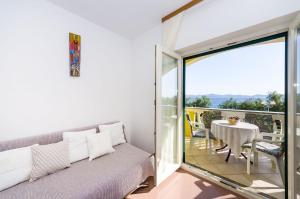 Balkón nebo terasa v ubytování Apartments Cloe