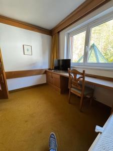 TV a/nebo společenská místnost v ubytování Hotel LukasMayr