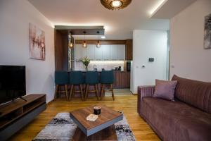 Posezení v ubytování TOP VIEW apartment 47