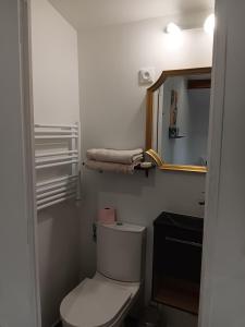 Koupelna v ubytování studio maisonette