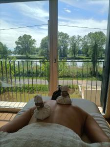 Balkón nebo terasa v ubytování Alloggio Il Gelso