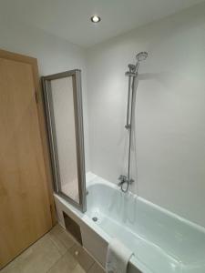 Koupelna v ubytování Hotel LukasMayr