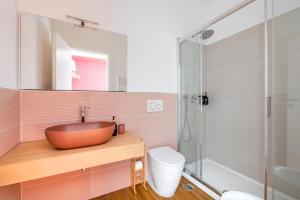 Koupelna v ubytování Relais Garbatella