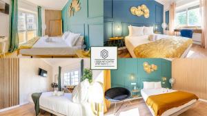 Cama ou camas em um quarto em Goa Square by Lisbon with Sintra