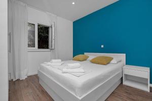 Posteľ alebo postele v izbe v ubytovaní Apartment Prgo
