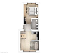 Plan piętra w obiekcie Apartment Villa Stefania